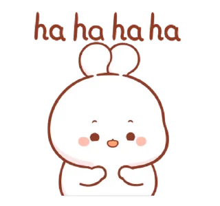 ⭐ emoji 🍭@Mycute_stickers cotton bunny Telegram sticker 21 of 47