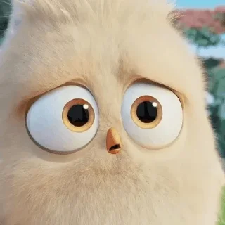 😕 emoji Angry Birds @sticker_pack_channel — @stckrRobot Telegram sticker 15 of 82