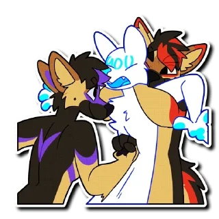 👊 emoji Kyt jei 3 — @stckrRobot Telegram sticker 16 of 120