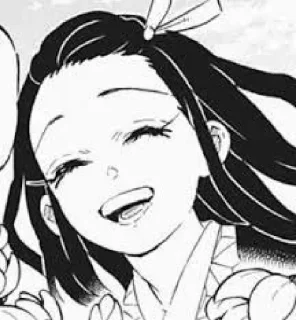 Sticker from Nezuko