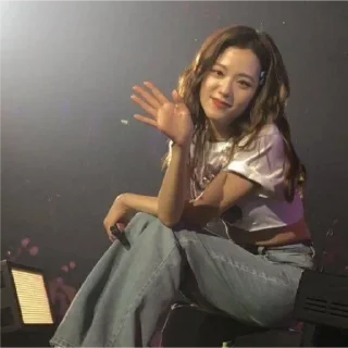 👋 emoji JISOO 1 @thekparadise Telegram sticker 1 of 30