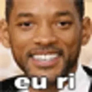 😁 emoji Will Smith | @CentralStickers Telegram sticker 17 of 66