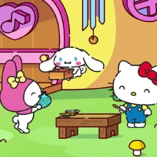 🎀 emoji ャ 𖥻My melody 🎀 ! ݁› ࣪ .  @azCielo Telegram sticker 23 of 25