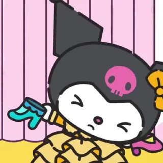 🎀 emoji ャ 𖥻My melody 🎀 ! ݁› ࣪ .  @azCielo Telegram sticker 13 of 25