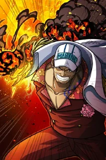 👊 emoji Akainu Telegram sticker 9 of 40