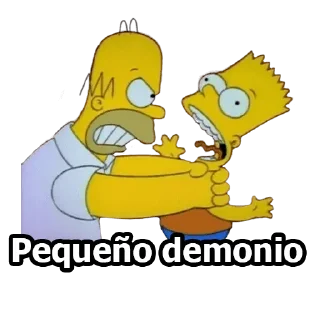 Sticker from LOS SIMPSONS 2 - [Instagram: @WiStickers]
