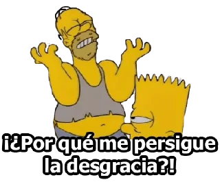 Sticker from LOS SIMPSONS 2 - [Instagram: @WiStickers]