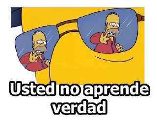 Sticker from LOS SIMPSONS 2 - [Instagram: @WiStickers]