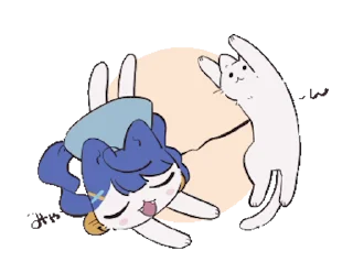 🐱 emoji 阿喵喵捏（能动ver) Telegram sticker 17 of 32
