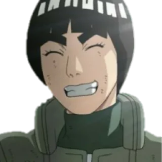 Sticker from Rock lee