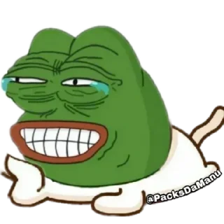 😹 emoji #ʙʏ_ᴄᴀʀᴀ_ᴅᴇ_sᴀᴘᴏ ᴀɴɴʏ & ғʀᴀɴ Telegram sticker 17 of 120