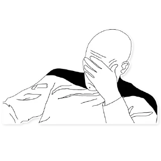 🤦‍♂ emoji Sticker robados reempaquetados del espacio exterior Telegram sticker 17 of 120