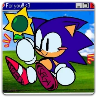 💙 emoji Sonic el Erizó Telegram sticker 6 of 15