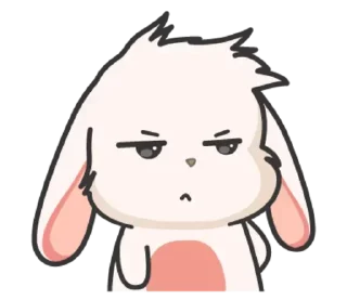 😒 emoji @r_yuzaki's pack Vol.1 Telegram sticker 5 of 8