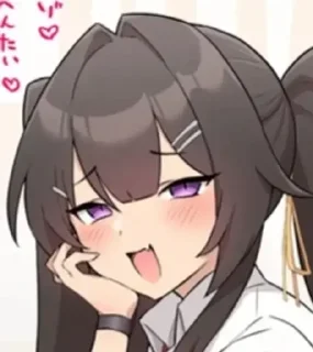 😊 emoji 绯叶超涩表情包 Telegram sticker 9 of 20