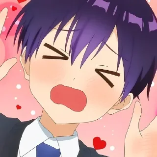 😳 emoji Shikimori • @animestickersii Telegram sticker 5 of 116