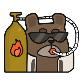 Sticker from ooga booga
