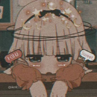 💫 emoji Anime girl aesthetic cute de Aljdia Uzumaki💞💘 Telegram sticker 21 of 43