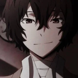 💫 emoji Osamu Dazai Aljdia Uzumaki 💞💘 Telegram sticker 4 of 42