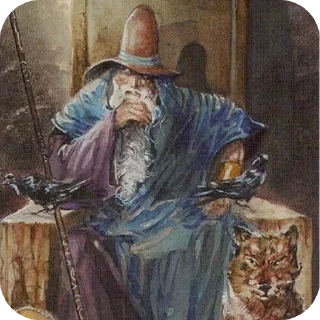 Sticker from Dark Fantasy medieval 🔯⚡⚔️