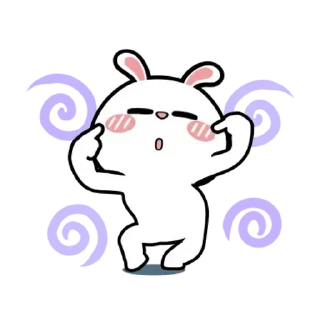 😊 emoji HyperRabbit : King Of Dance 3 @kal_pc Telegram sticker 12 of 24