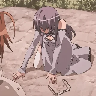 😥 emoji Akame ga Kill! • @animestickersii Telegram sticker 9 of 119