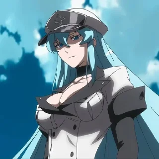 😕 emoji Akame ga Kill! • @animestickersii Telegram sticker 24 of 119