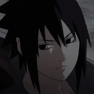 😕 emoji Sasuke @Zoro_sts Telegram sticker 9 of 38