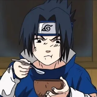 🍚 emoji Sasuke @Zoro_sts Telegram sticker 18 of 38