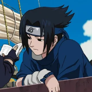 😒 emoji Sasuke @Zoro_sts Telegram sticker 3 of 38
