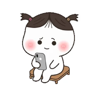 ❔ emoji Cute pack by (priyu gautam) — @stckrRobot Telegram sticker 2 of 50