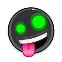 😜 emoji ⣿⫷ @aguiamotivacao ⫸⣿ Telegram sticker 16 of 50