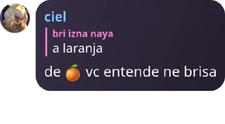 🍊 emoji Chat da JOGAÊ pack by @QuotLyBot Telegram sticker 13 of 42