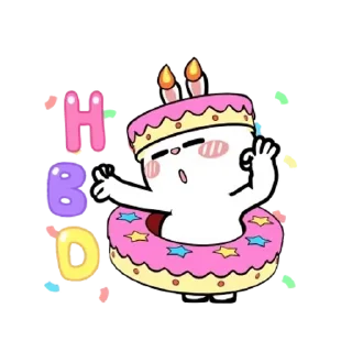 😊 emoji HyperRabbit : King Of Dance 3 @kal_pc Telegram sticker 1 of 24