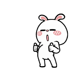 😊 emoji HyperRabbit : King Of Dance 3 @kal_pc Telegram sticker 5 of 24