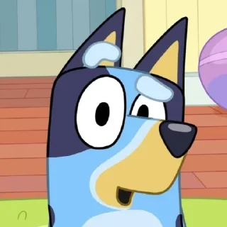 Sticker from BLUEY!!!