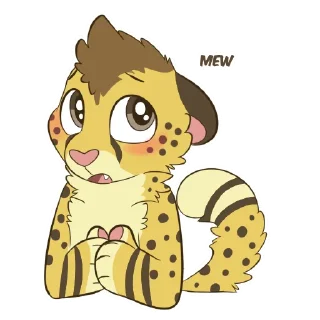 Sticker from Chirpy Cheetah