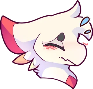 😳 emoji Radiant Dilemma Telegram sticker 5 of 7
