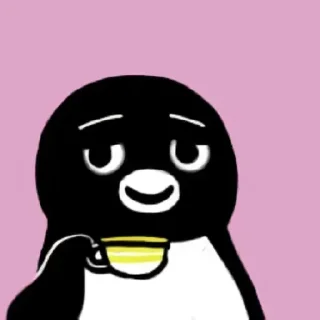 Sticker from suica penguin