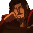 😐 emoji Castlevania Telegram sticker 10 of 90