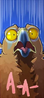 😰 emoji FF - Addison Telegram sticker 8 of 92