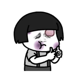 😊 emoji 李白掀我裙子 @TG771 Telegram sticker 20 of 35