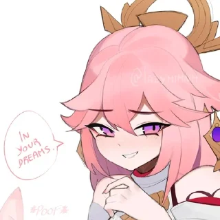 Sticker from Yae Goddess