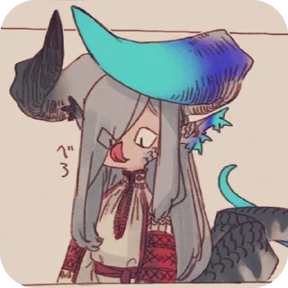 🐉 emoji ❄︎~ℤ𝕞𝕖𝕚~❄︎ - by @Drach3n Telegram sticker 7 of 120
