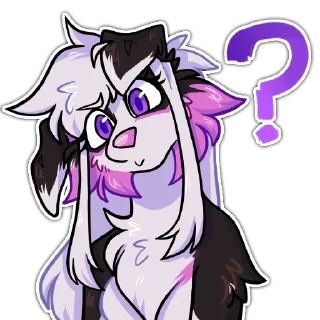 ❔ emoji Ella Telegram sticker 22 of 47