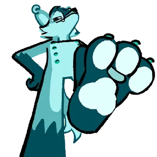 🐾 emoji Wolfie Telegram sticker 17 of 98