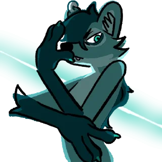 🆚 emoji Wolfie Telegram sticker 9 of 98