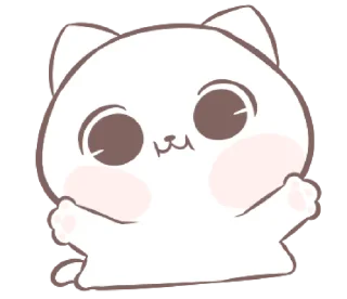 Sticker from @orphicu ⨾ kitty ！