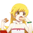 ⭐ emoji Monogatari Series Telegram sticker 13 of 48