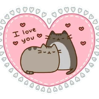 😊 emoji Pusheendue Telegram sticker 9 of 25